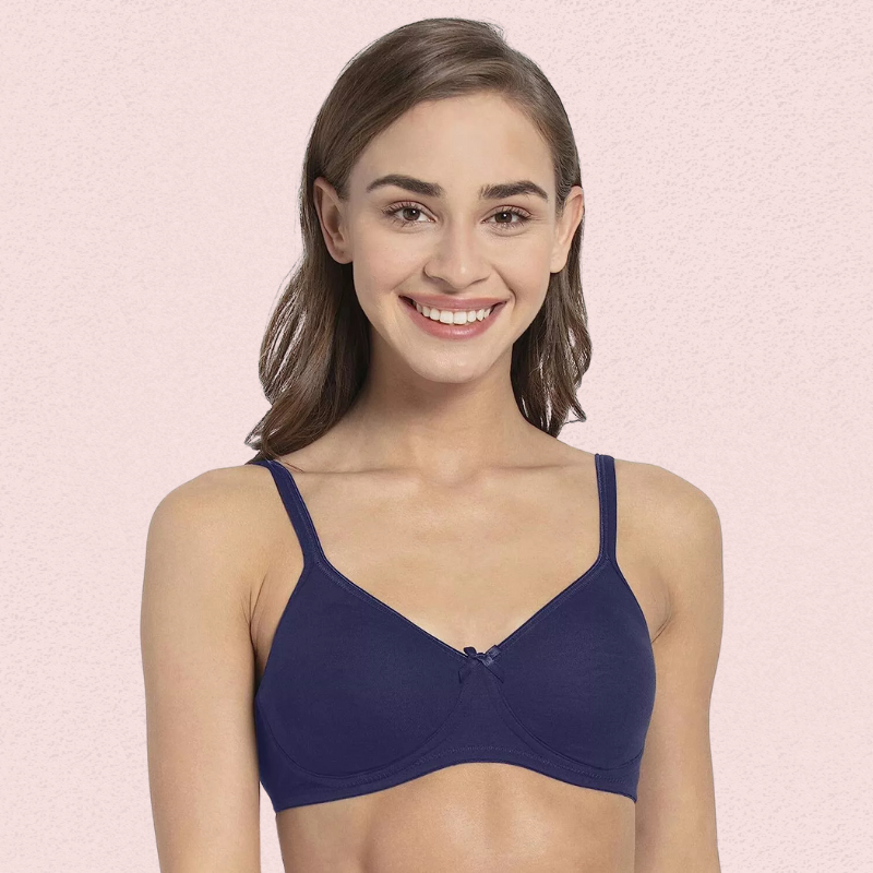 Ultra-Soft Cotton Non-Wired Bra For Women - 2 Pack - Style 1022 - product image 4