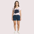 Pink Crown Graphic Casual Tee - product image 1