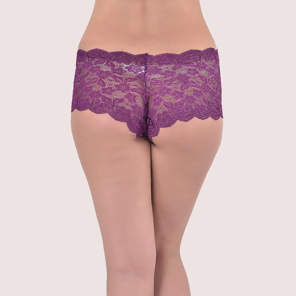 Women's' Lace Low-Rise Multicolor Boyshorts - 2 Pack - product image 2
