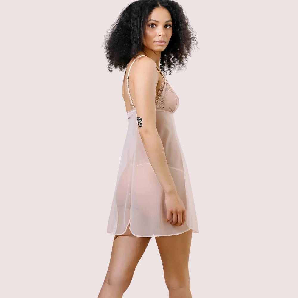 Midnight Enchanté Lace Chemise - Plus-Size - product image 2