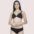 Non-Padded Plunge Bra Panty Set - 2 Pack - product image 1