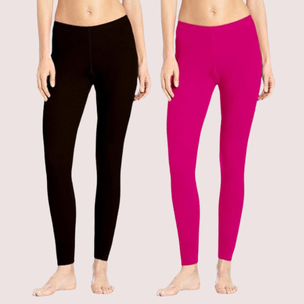 Daily Essentials Stretch Cotton Leggings Duo - product image 5
