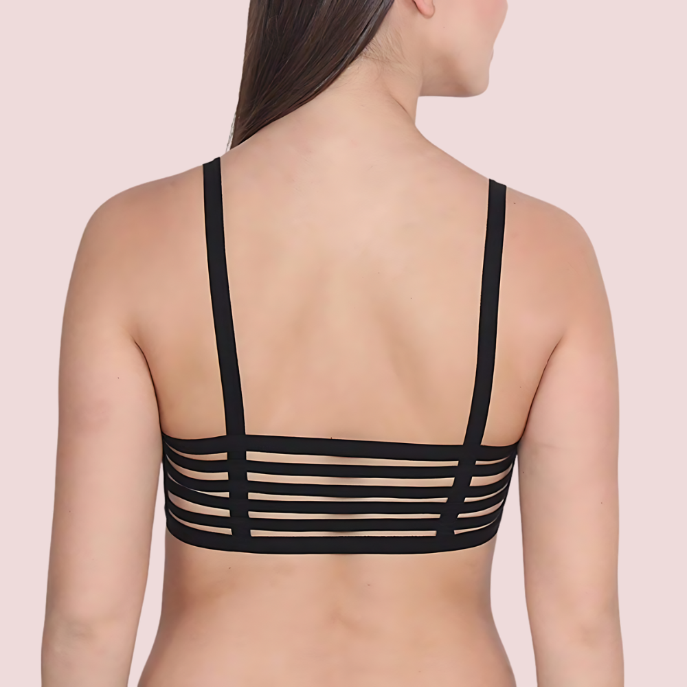 Back Stripe Bralette Bra - 2 Pack - product image 2
