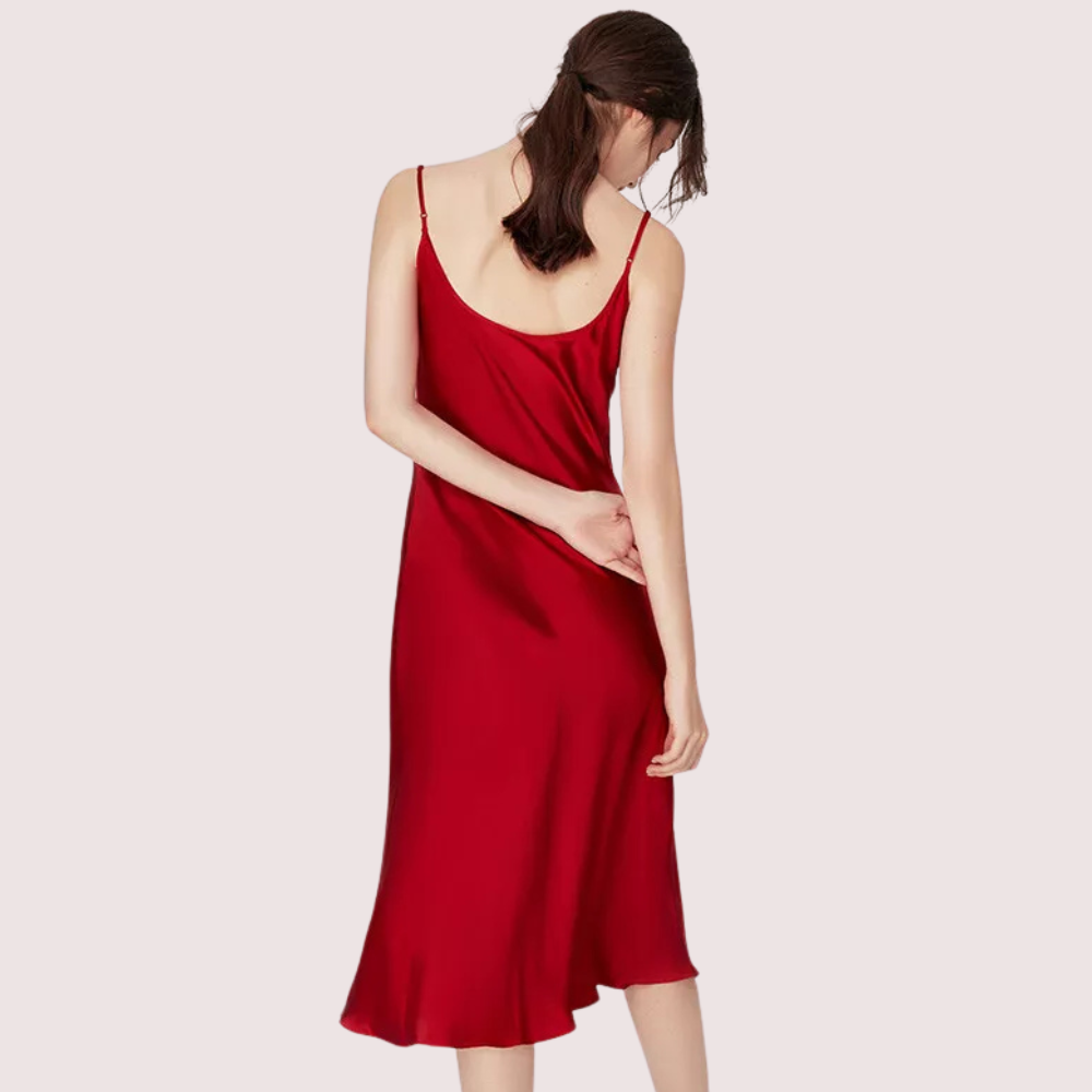 Luxurious Women's Silk Satin Sleepwear Nightdress - product image 7