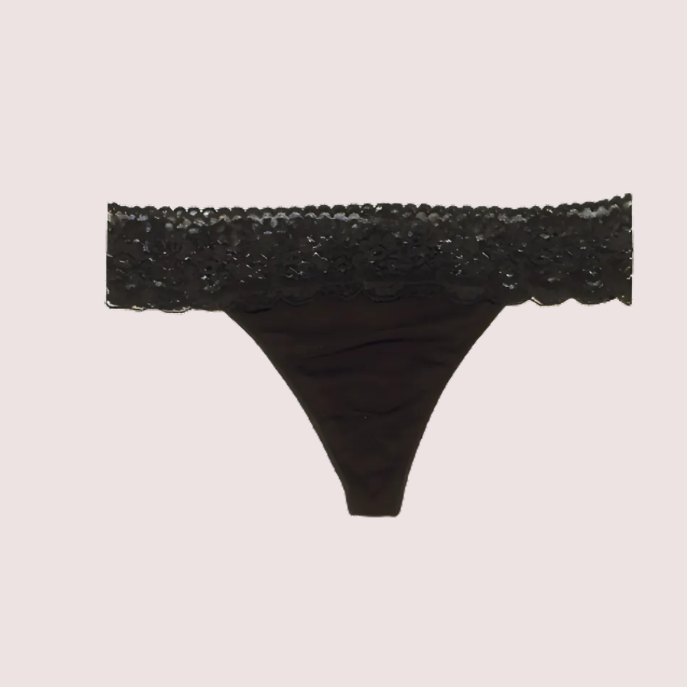 No Secret Low Rise V Shape Lace Thong Panty - product image 3