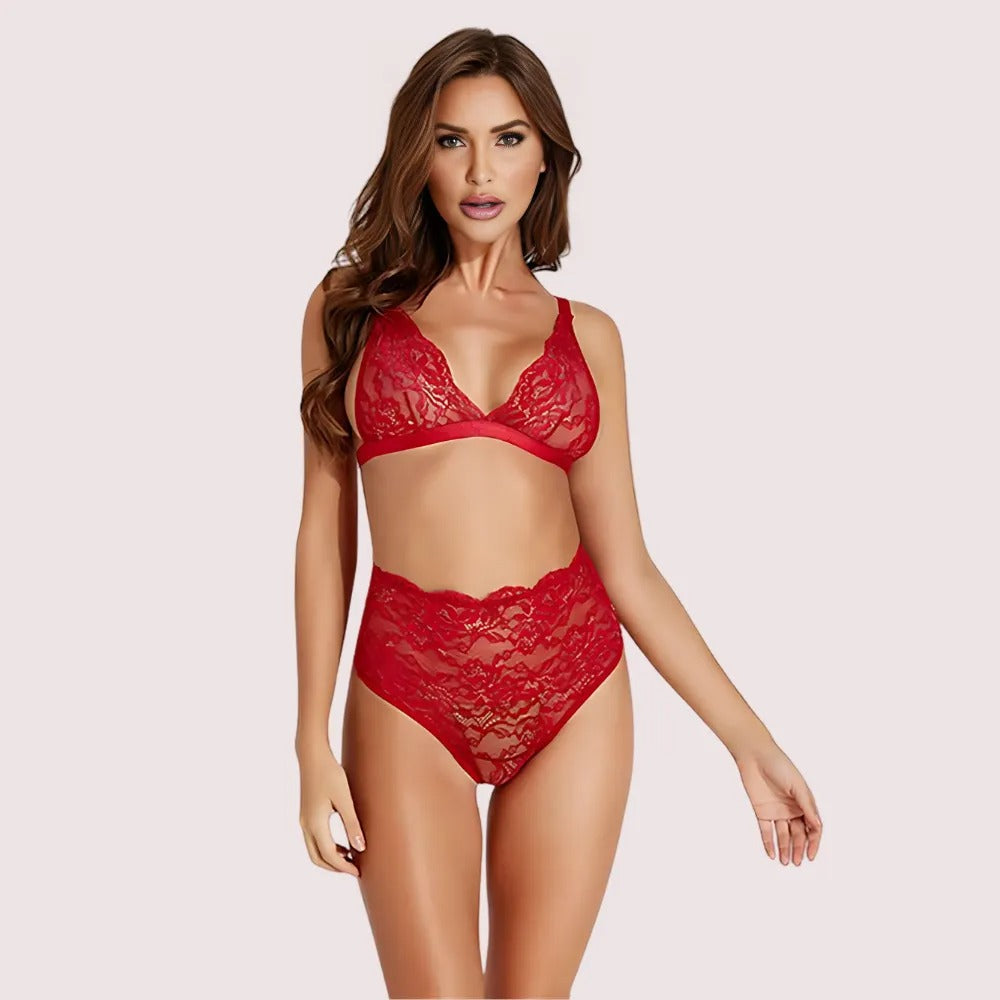Stretch Lace Bra Set - product image 1