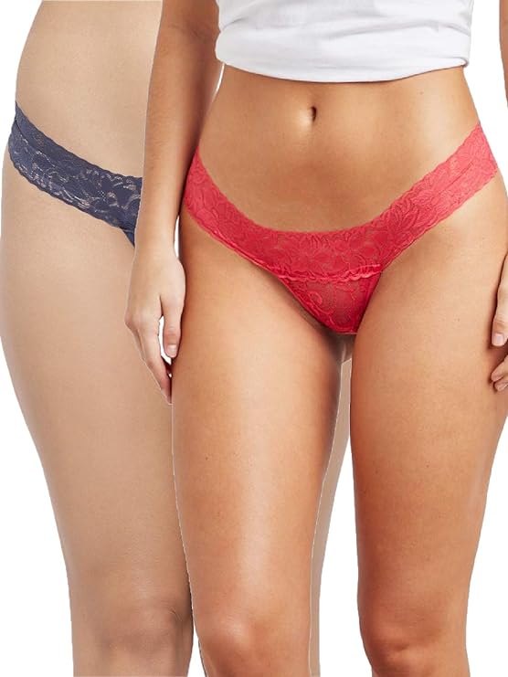 Women's Fashionable Thong Panties - 2 Pack - product image 7