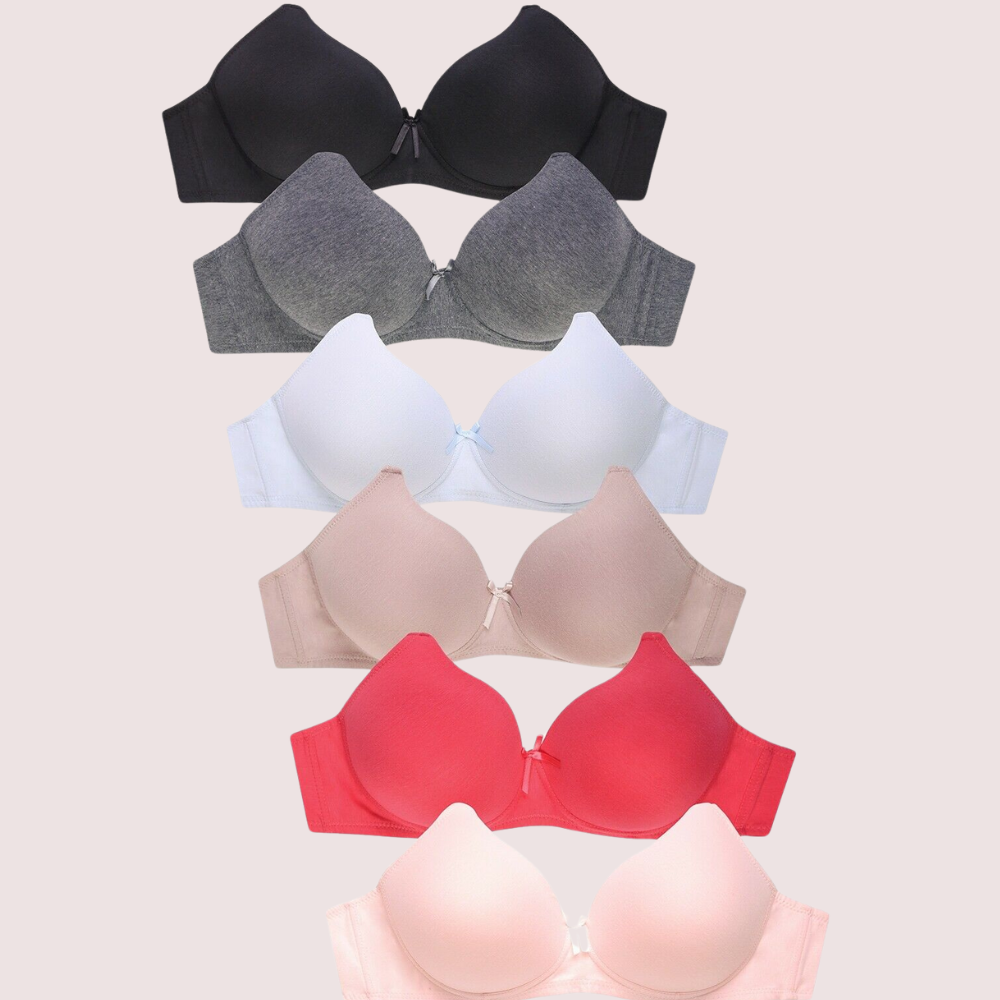 No Wire Full Cup Light Padded Bra - 2 Pack - product image 4