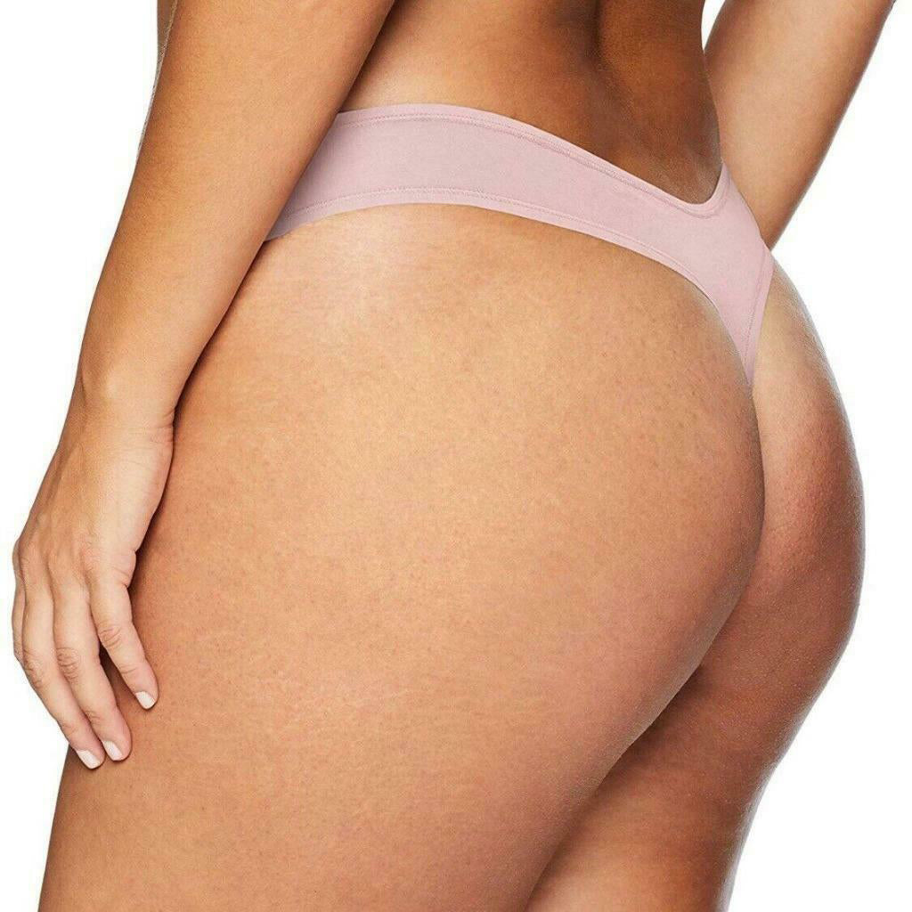 Pure Cotton Multicolor Thong Panties - 6 Pack - product image 3