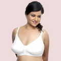 White Pure Cotton Bra For Hot And Humid Indian Weather - product image 1