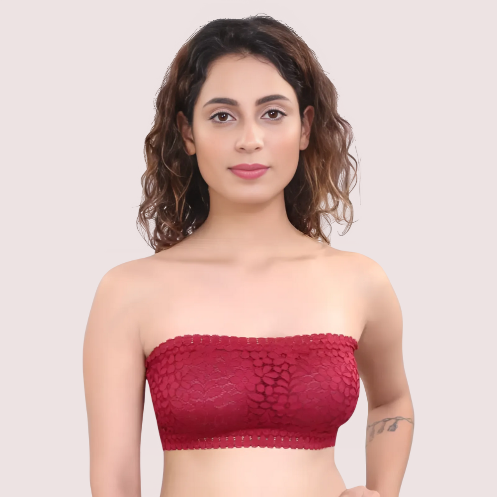 Relaxedfit Stretchable Wire-Free Bralette For Effortless Style - product image 1